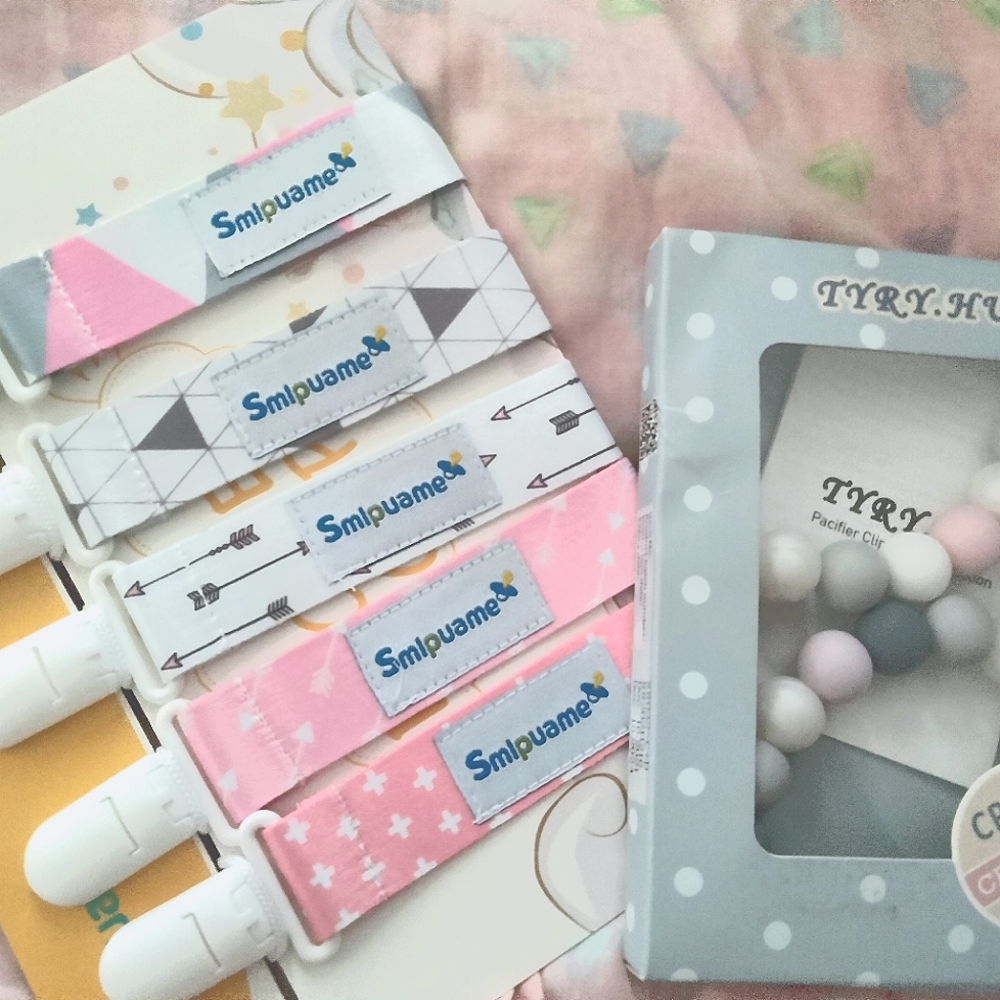 Pacifier Clips Set's New Never Used